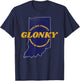 Glonky in Indiana Land T-Shirt - T-Shirt | Navy