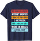 My mind is like my internet browser funny for Geeks T-Shirt - T-Shirt | Navy