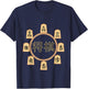 Shogi Japanese Chess players games pieces men women player T-Shirt - T-Shirt | Navy
