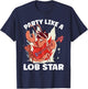 Party Like A Lob Star Lobster T-Shirt - T-Shirt | Navy