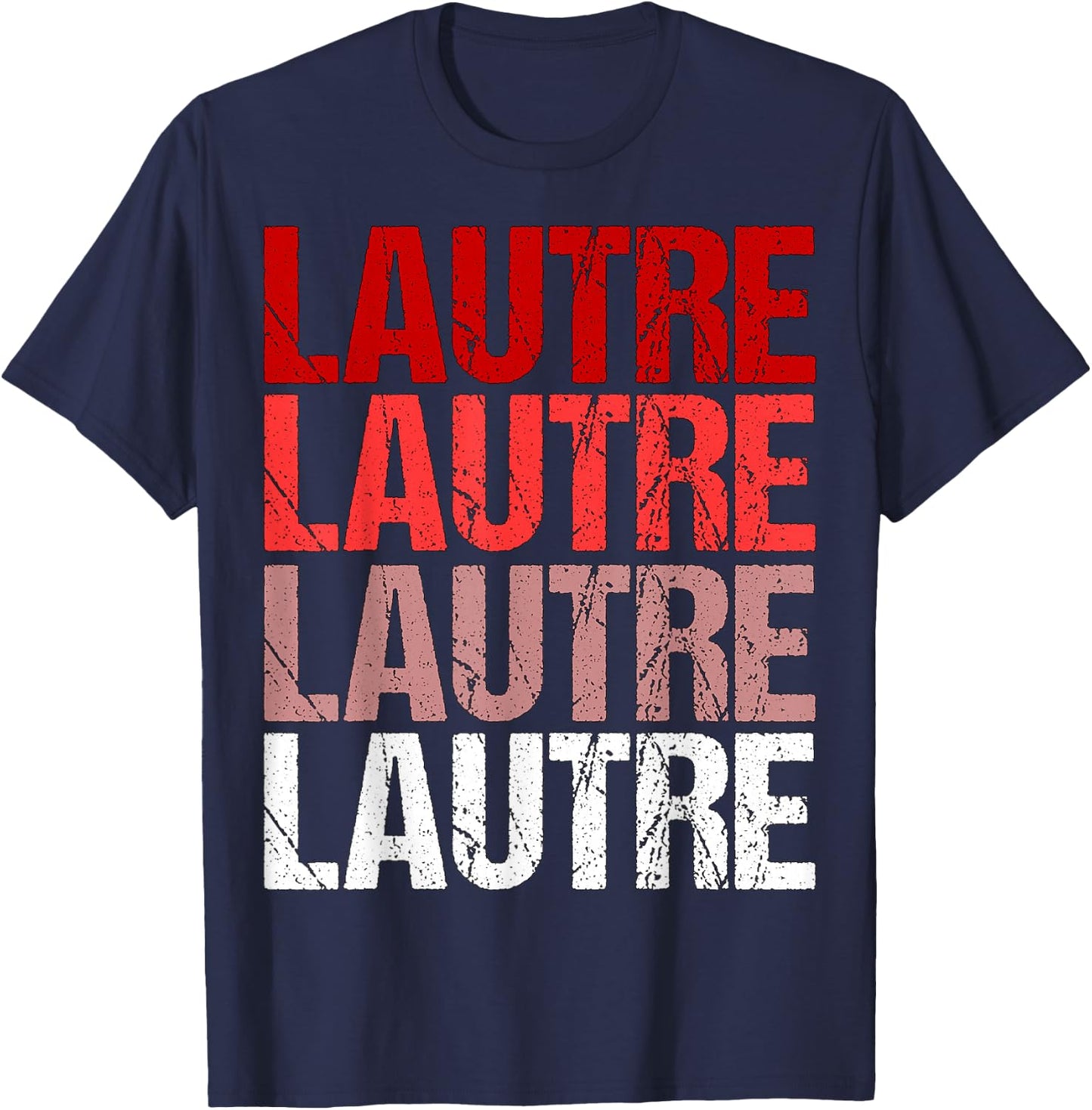 Lautre Dialekt Lautern , black, s T-Shirt - T-Shirt | Navy