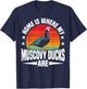 Muscovy Duck Mom Muscovy Duck Food Ornament Muscovy Ducks T-Shirt - T-Shirt | Navy