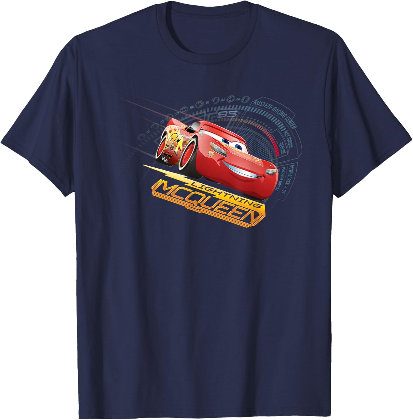 Cars Lightning McQueen , black T-Shirt - T-Shirt | Navy