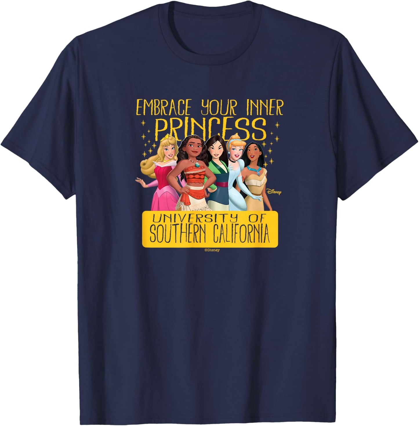 USC Trojans Inner Princess Officially Licensed T-Shirt - T-Shirt | Navy