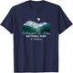 Wrangell St. Elias National Park New Alaska T-Shirt - T-Shirt | Navy