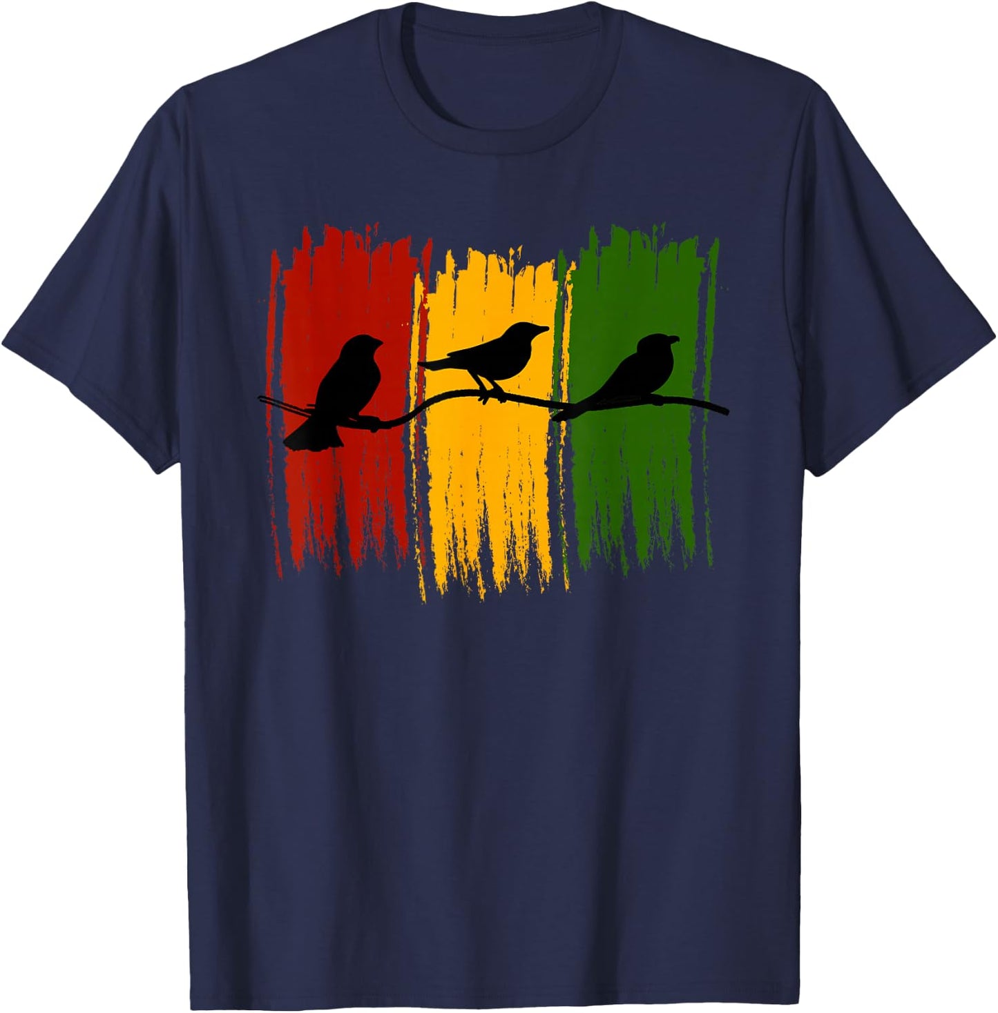 Good Rastafari Musik Vibes Only Rasta Jamaika Reggae T-Shirt - T-Shirt | Navy