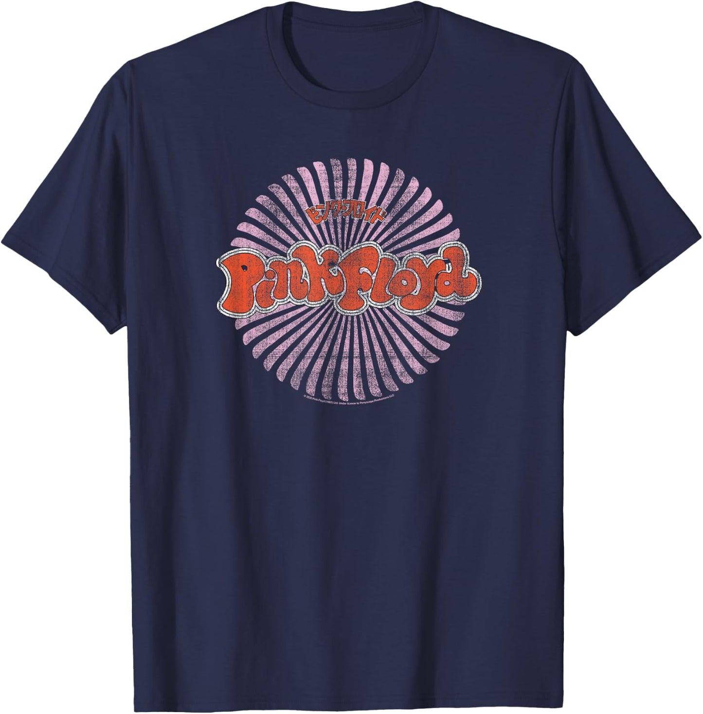 Pink Floyd Live in Japan T-Shirt - T-Shirt | Navy