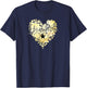 I Love Hamilton Heart Gift Teenage Girl Women T-Shirt - T-Shirt | Navy