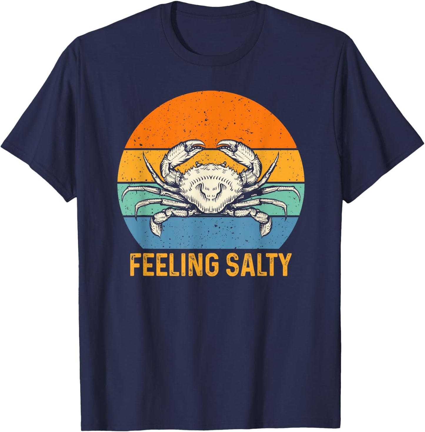 Feeling Salty T-Shirt - T-Shirt | Navy