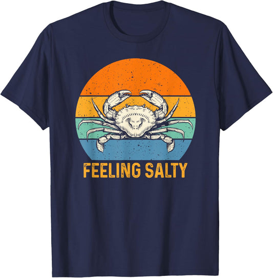 Feeling Salty T-Shirt - T-Shirt | Navy