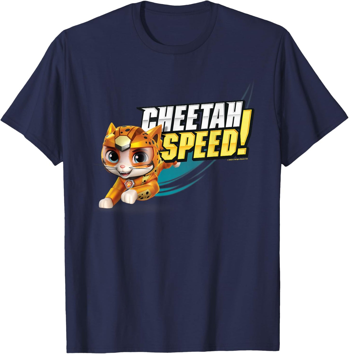 PAW Patrol Cat Pack Wild Has Cheetah Speed T-Shirt - T-Shirt | Navy