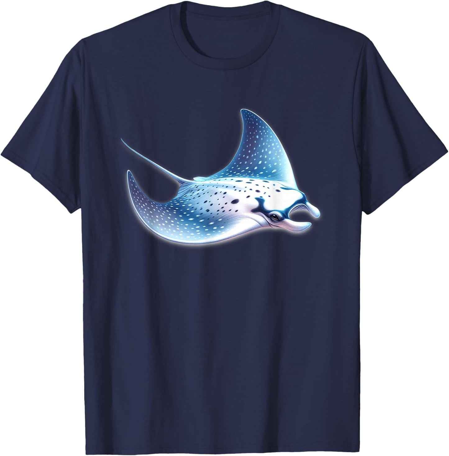 Urban Empyre Manta Stripe , , , Black, S, Short Sleeve, Classic, Spring T-Shirt - T-Shirt | Navy