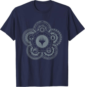 Magic: The Gathering Icon Hieroglyph T-Shirt - T-Shirt | Navy