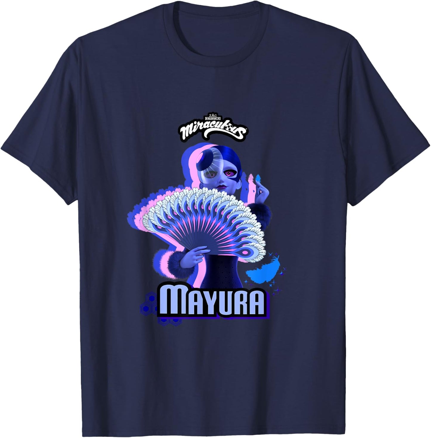 Miraculous Ladybug Villains Collection Mayura T-Shirt - T-Shirt | Navy