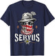 Servus Men's Traditional Bavarian , black T-Shirt - T-Shirt | Navy