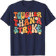 Tougher Than A Stroke Groovy Stroke Survivor Awareness T-Shirt - T-Shirt | Navy