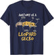 Kids Leopard Gecko Gift Anatomy of A Leopard Gecko T-Shirt - T-Shirt | Navy