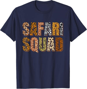 Safari Squad Vintage T-Shirt - T-Shirt | Navy