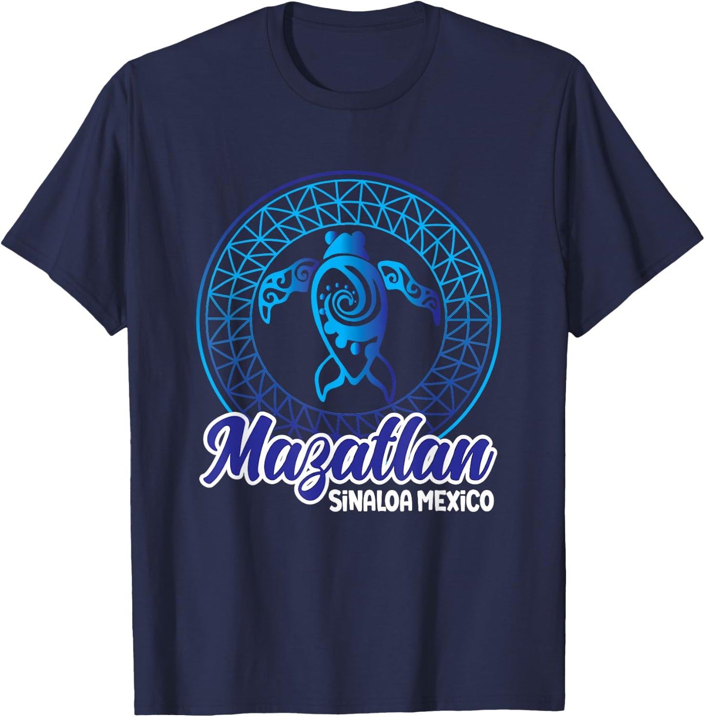 Mazatlan Sinaloa Mexico Souvenirs Baja California Turtles T-Shirt - T-Shirt | Navy