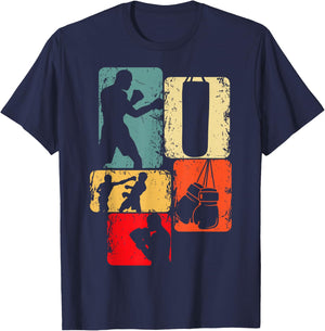 Boxer Boxing Boys' Children's T-Shirt - T-Shirt | Navy