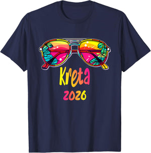 Kreta 2026 Sunglasses Outfit Kreta 2026 T-Shirt - T-Shirt | Navy