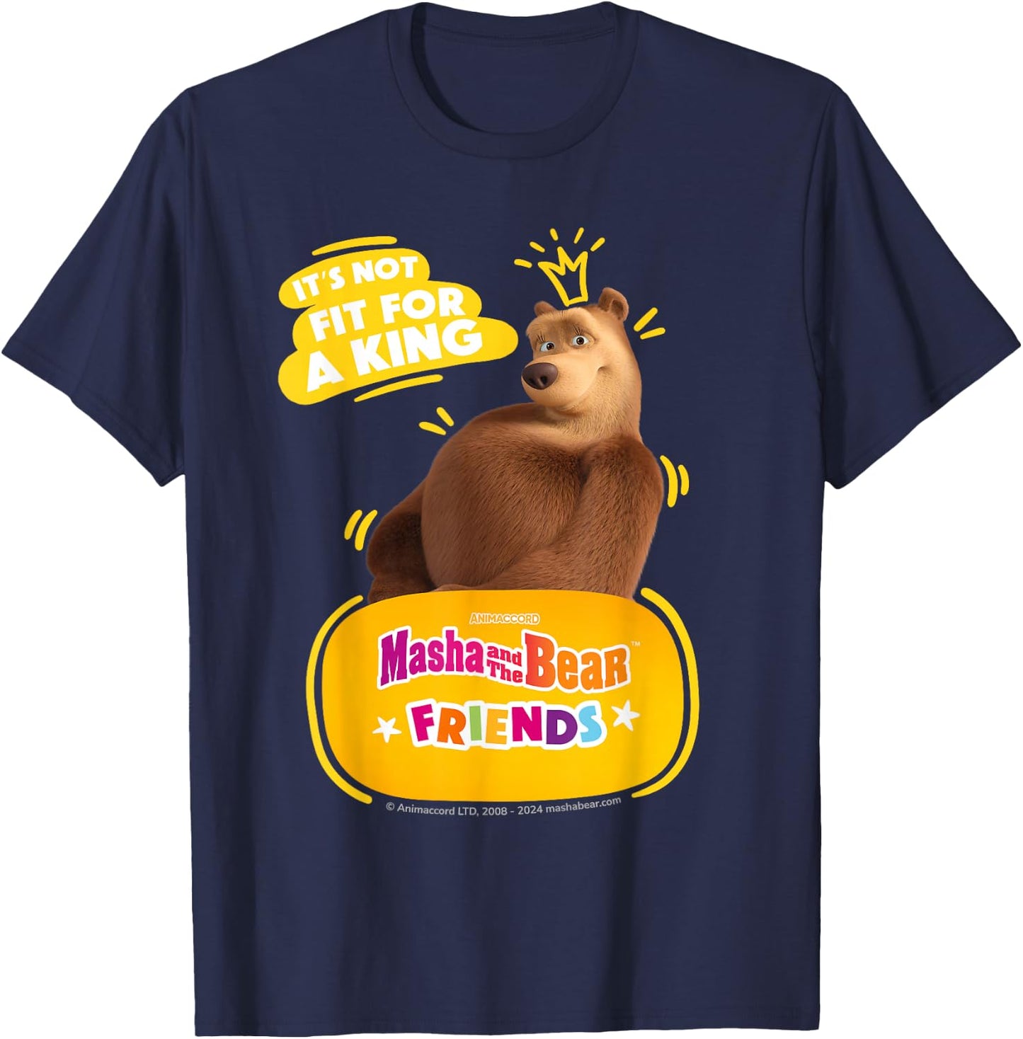 Friends. The King T-Shirt - T-Shirt | Navy