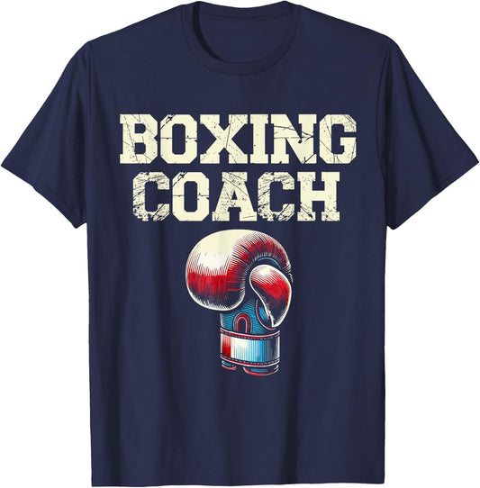 Boxing Day Love Boxing Training Coach Fighter T-Shirt - T-Shirt | Navy