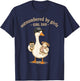 Outnumbered By Girls Girl Dad T-Shirt - T-Shirt | Navy