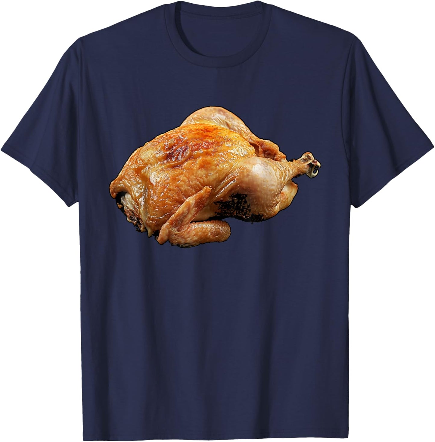 I Love Rotisserie Chicken BBQ T-Shirt - T-Shirt | Navy