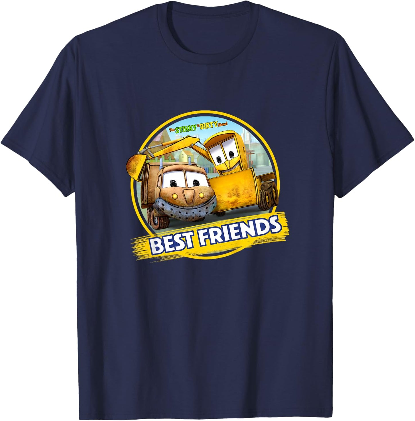 The Stinky and Dirty Show - Best Friends T-Shirt - T-Shirt | Navy