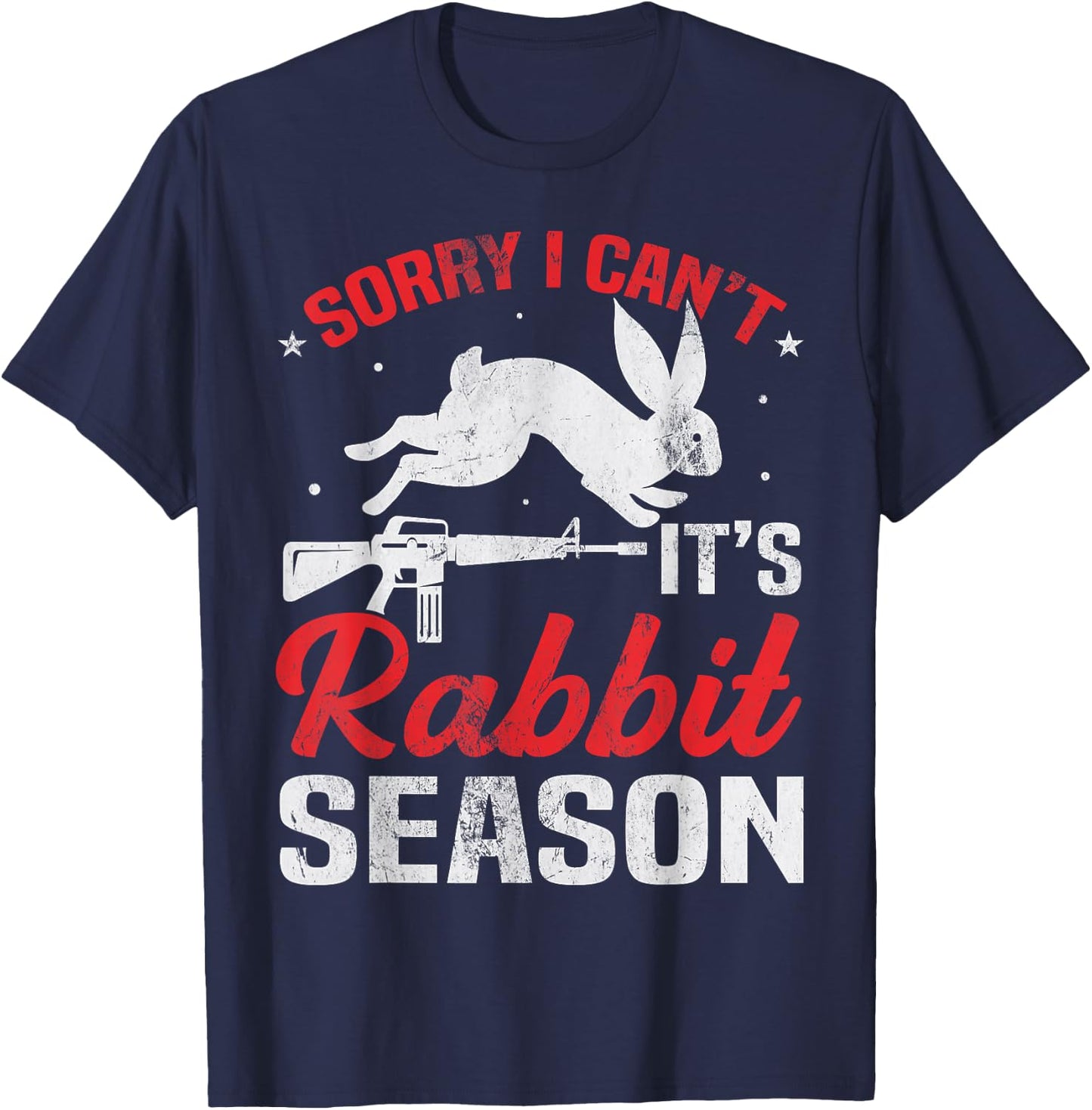 Rabbit Hunting T-Shirt - T-Shirt | Navy