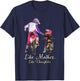 Like mother and daughter, dirt bike, motocross off-roading T-Shirt - T-Shirt | Navy
