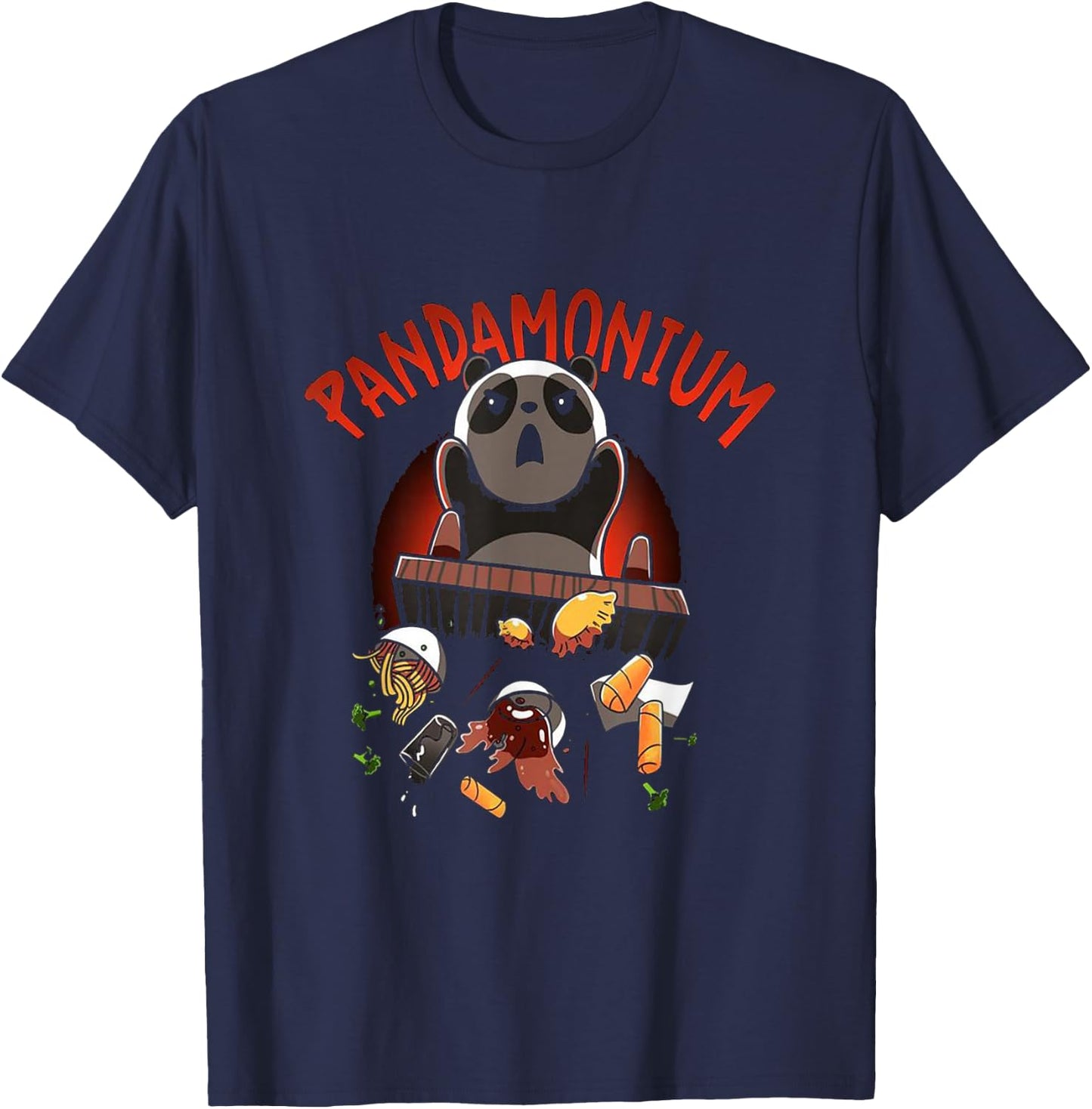 Pandamonium T-Shirt - T-Shirt | Navy