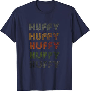 Love Heart Huffy Grunge Vintage Style Black Huffy T-Shirt - T-Shirt | Navy