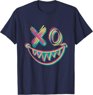 Electronic Music Rave Rainbow DJ EDM Tekk T-Shirt - T-Shirt | Navy