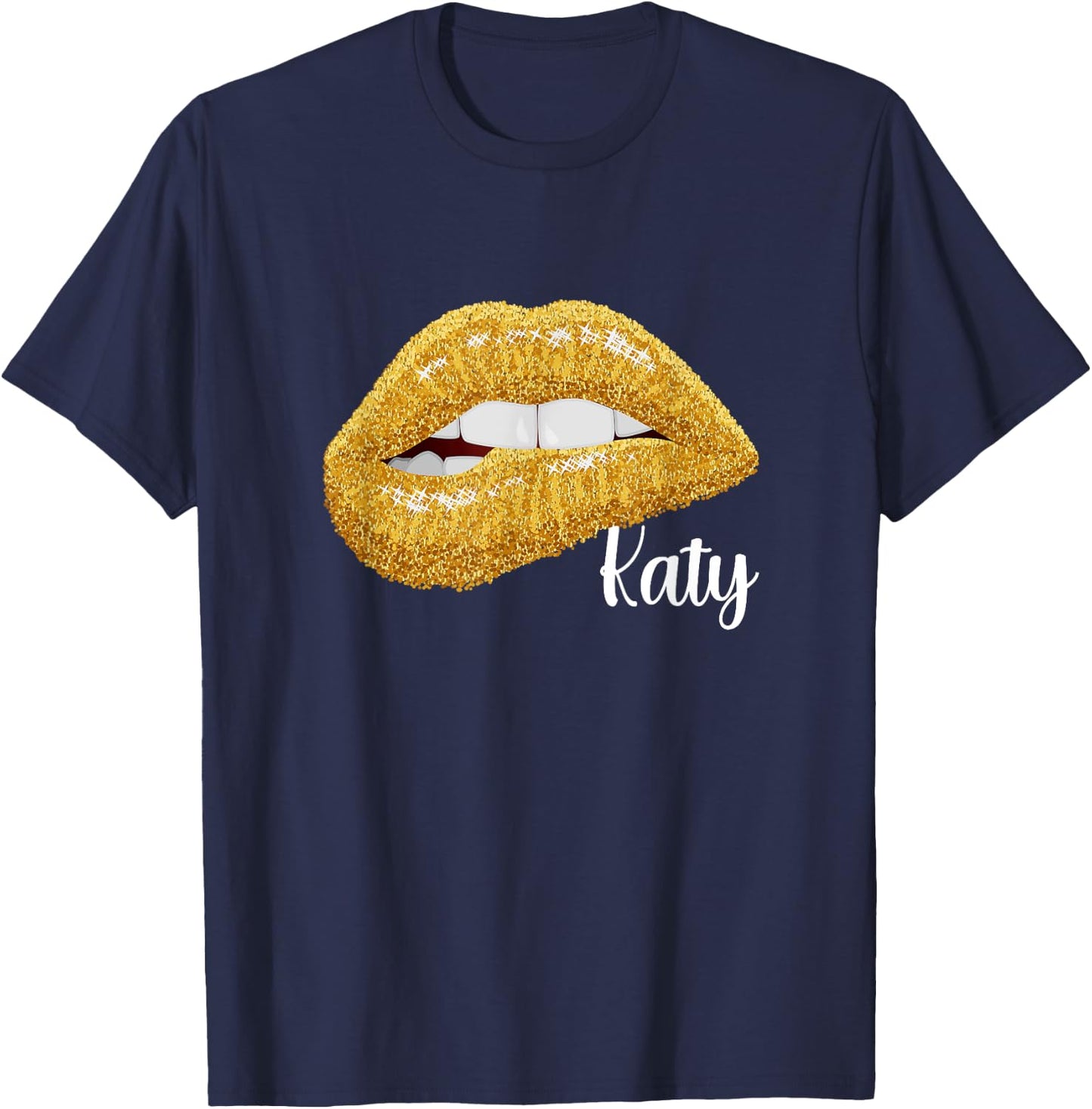 Katy - First Name Gift T-Shirt - T-Shirt | Navy