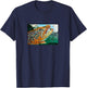 Brown Trout Fishing Derek DeYoung Fisherman Gift T-Shirt - T-Shirt | Navy