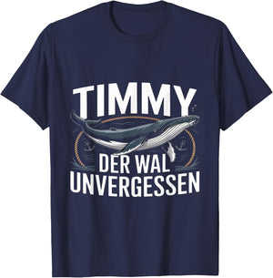 Unvergessen Timmy Hope Der Buckelwal T-Shirt - T-Shirt | Navy