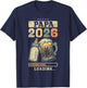 Papa 2026 Loading Fatherhood Expectant Father T-Shirt - T-Shirt | Navy