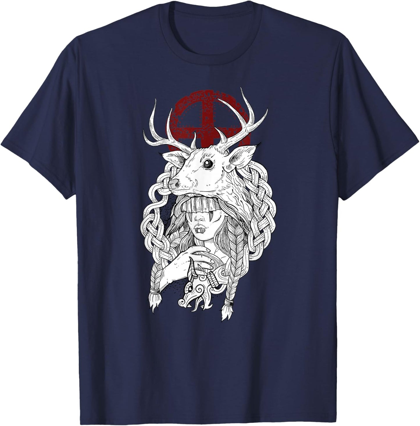 Heilung Schamanenhemd für Wikinger T-Shirt - T-Shirt | Navy