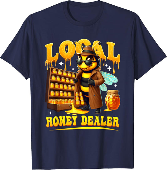 Beekeeping Hobby T-Shirt - T-Shirt | Navy