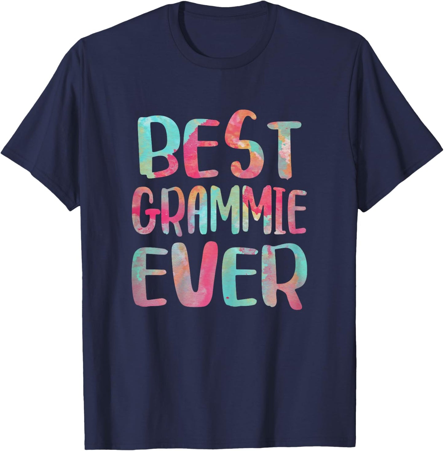 Best Grammie Ever Shirt Women Mothers Day T-Shirt - T-Shirt | Navy