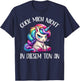 Guck Mich Nicht in diesem Ton an Einhorn Funny T-Shirt - T-Shirt | Navy