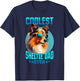 Shetland Sheepdog Dog Sheltie - Coolest Sheltie Dad ever T-Shirt - T-Shirt | Navy