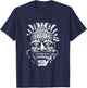 Aztec , Black, S T-Shirt - T-Shirt | Navy