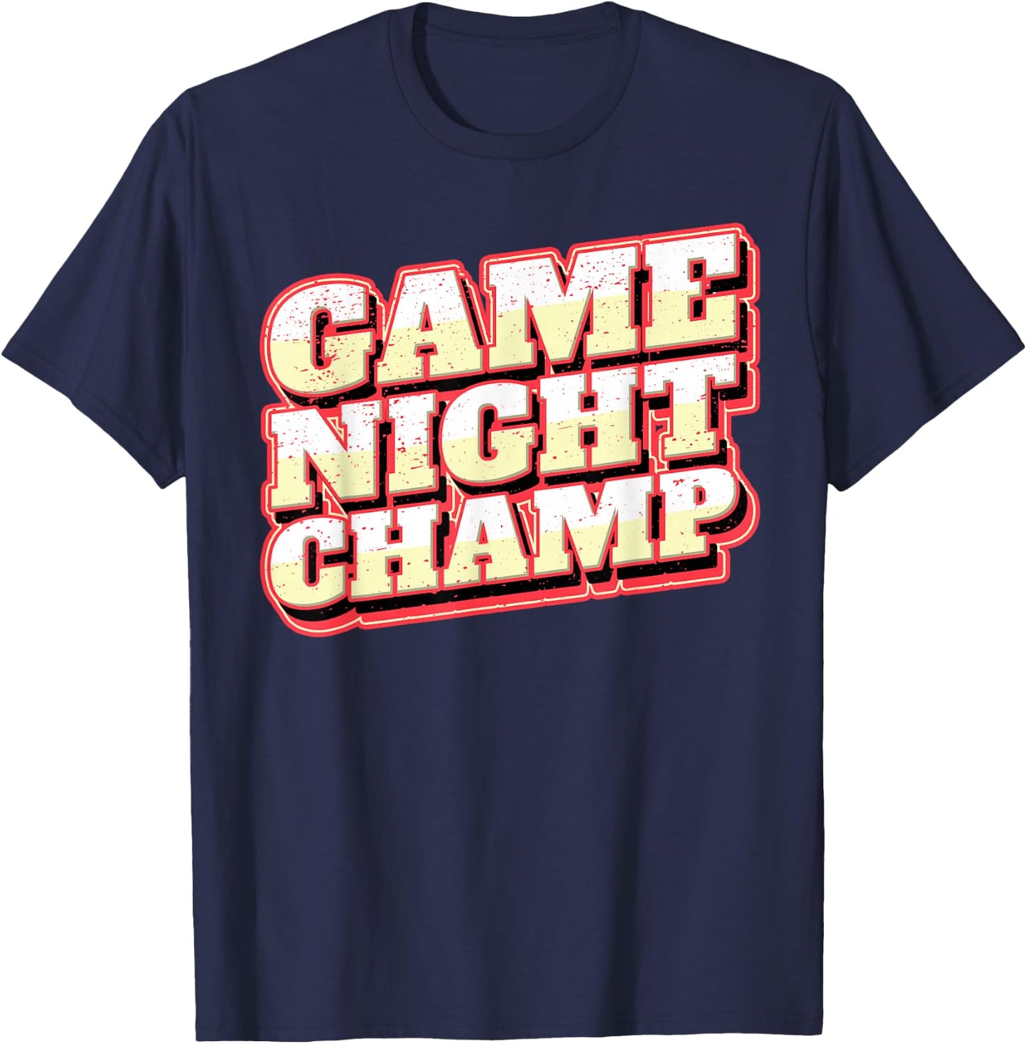 Game Night Winner I Champion Game Night T-Shirt - T-Shirt | Navy