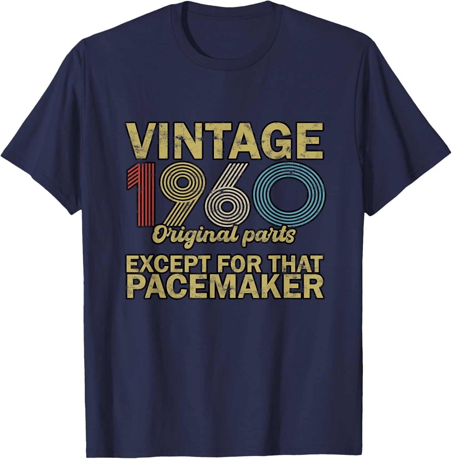 Pacemaker Heart Surgery Cardiac Pace Maker Pacemaker T-Shirt - T-Shirt | Navy