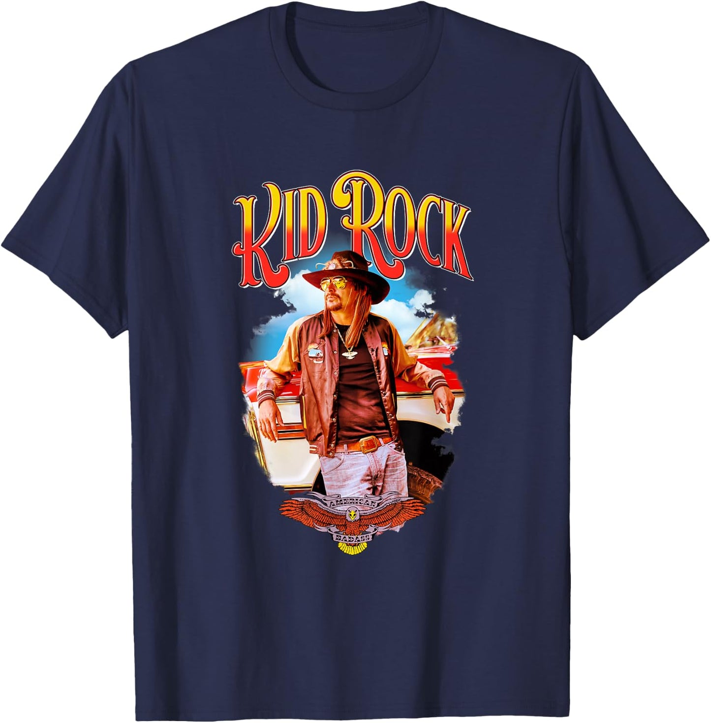 Kid Rock Mean Lean T-Shirt - T-Shirt | Navy