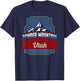Powder Mountain Utah Ski Trip T-Shirt - T-Shirt | Navy