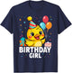 Duck Lover Birthday Girl Rubber Duck T-Shirt - T-Shirt | Navy